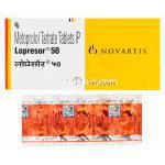 ロプレッサー Lopresor50、メトプロロール酒石酸塩50mg